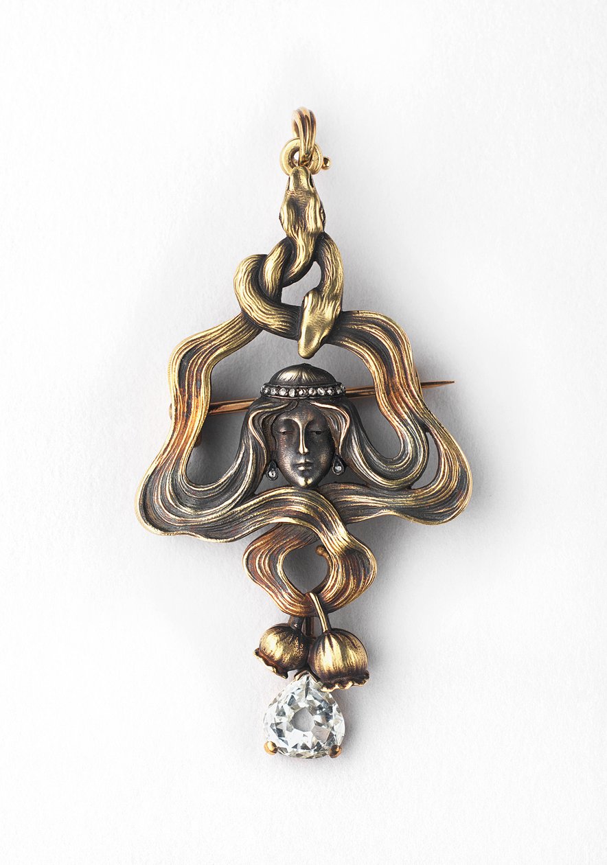 Sarkıt-Broş, 1899 ve 1908 Arası by Factory Fabergé Russian Master