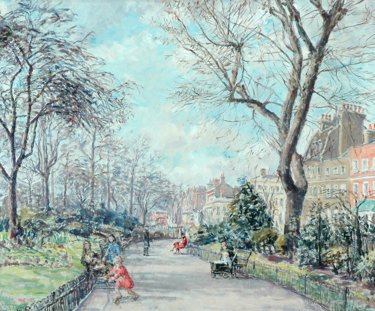 Cheyne Yürüyüş Bahçeleri, c.1938 by Fairlie Harmar