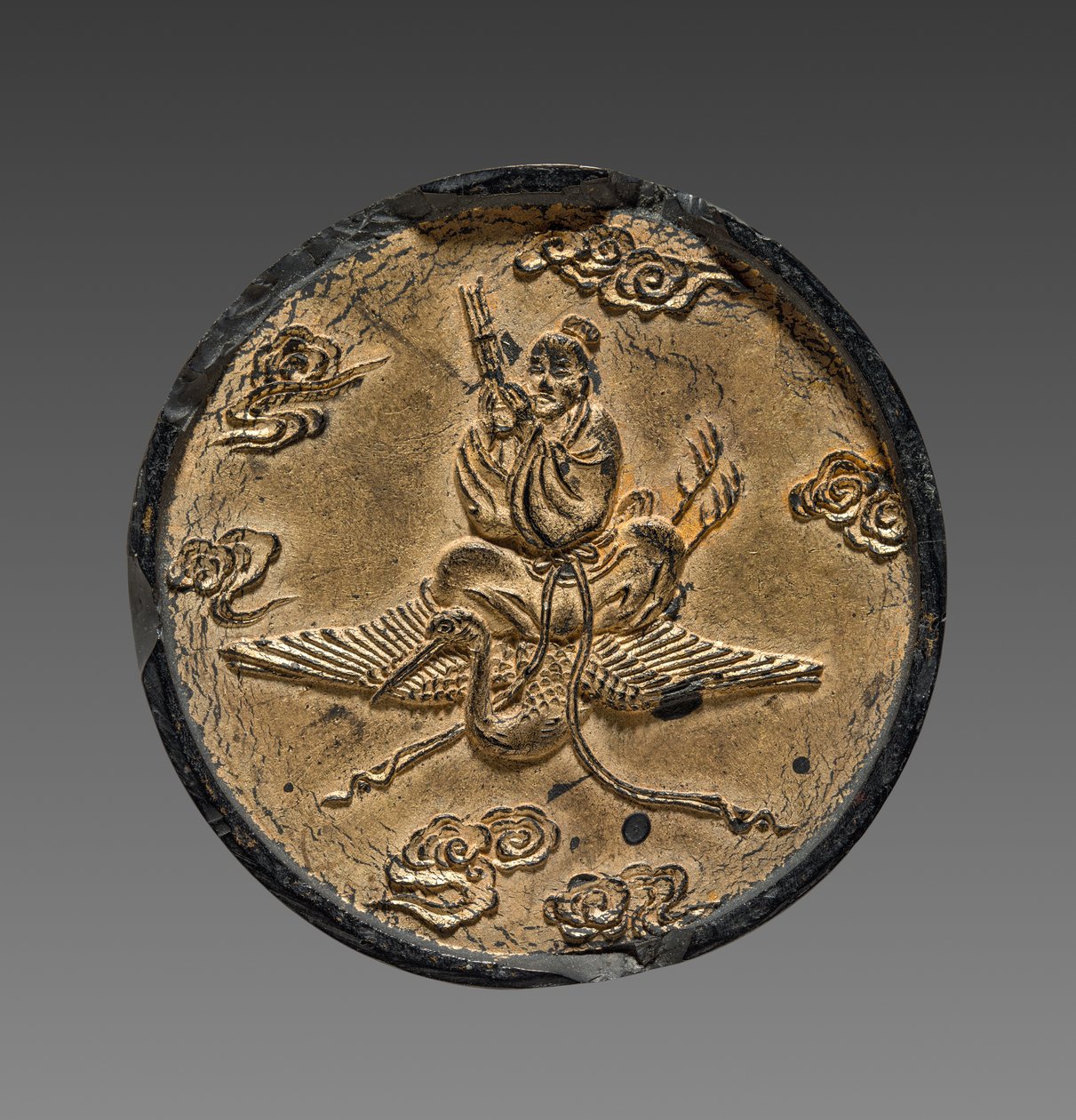 Wang Ziqiao ile Mürekkepli Kek, c. 17.-18. Yüzyıl. by Fang Yulu
