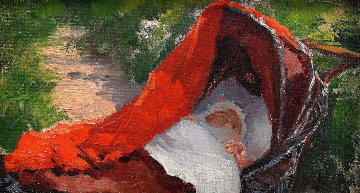 Çok tatlı uyu - bebek arabasında by Fanny Brate