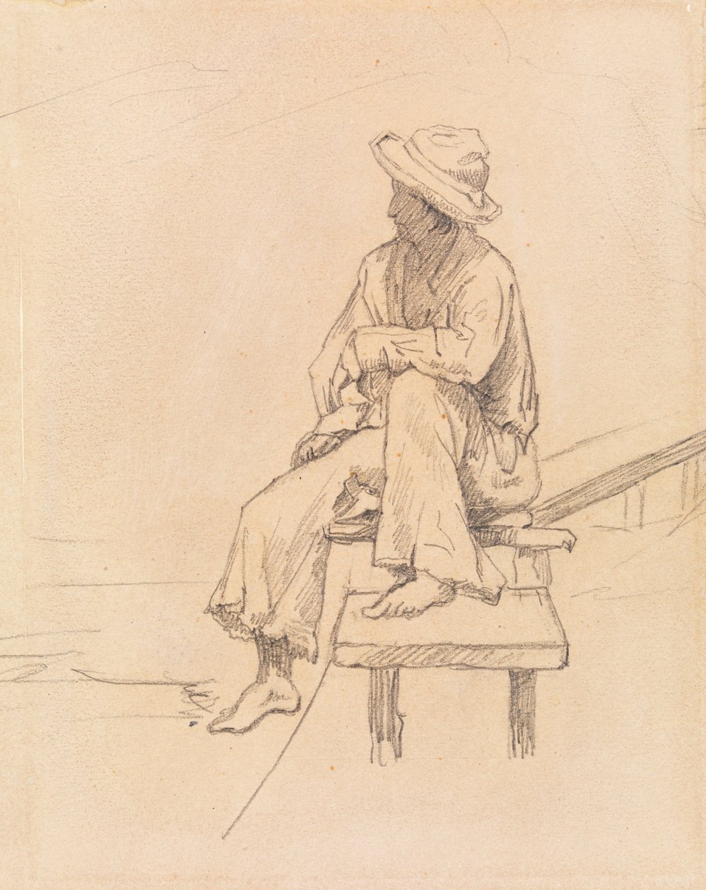 Adam bankta by Fanny Churberg