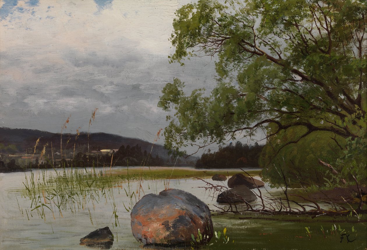 Sahil manzarası by Fanny Churberg