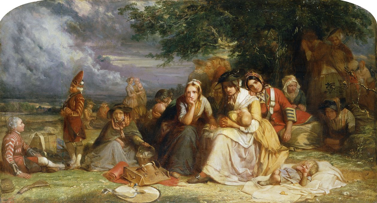 Prestonpans Savaşı'ndan sonra, 21 Eylül 1745, 1849 by Fanny McIan