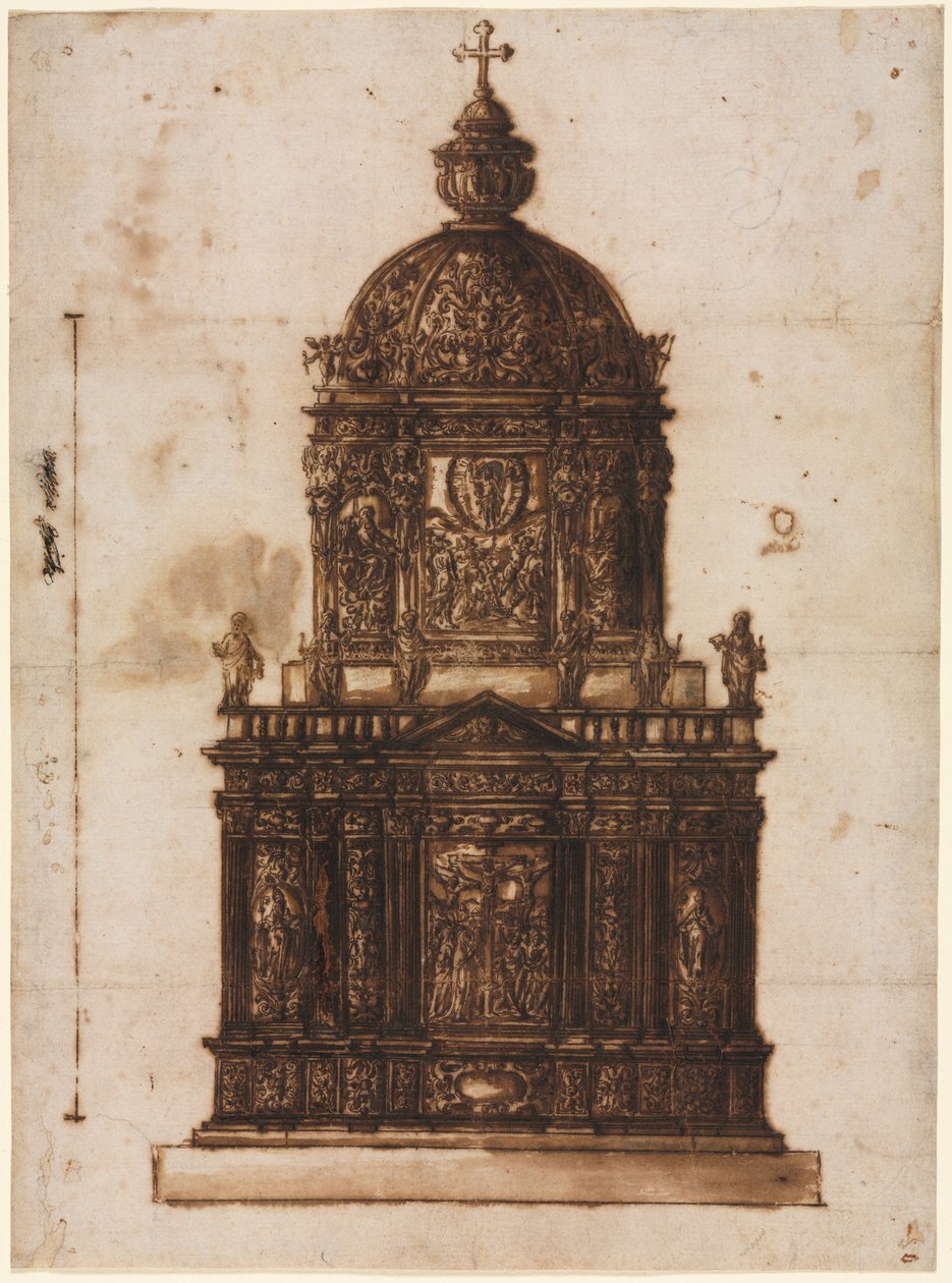 Ciborium için tasarım, 1600