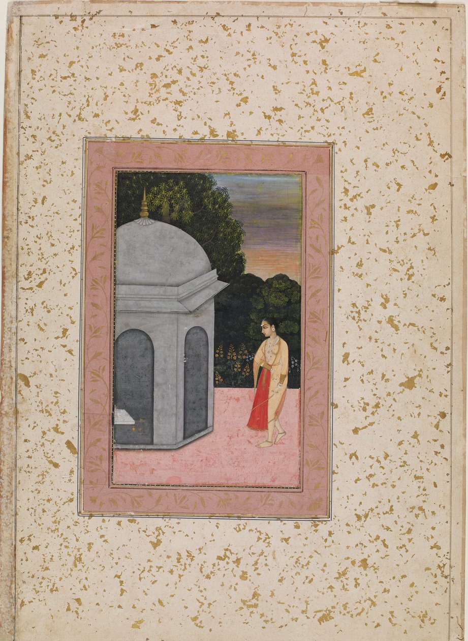 Bir Tapınağa Ziyaret by Faqirullah Khan