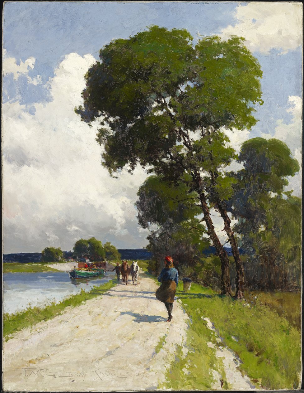 Rüzgarlı Bir Gün, 1903 by Farquhar McGillivray Knowles