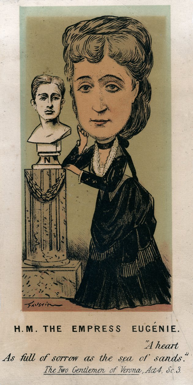 HM İmparatoriçe Eugenie, c1879. by Faustin