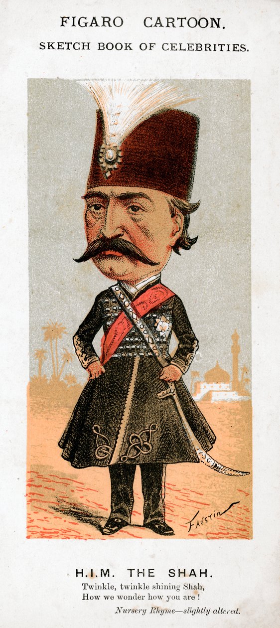 Pers Şahı, 19. yüzyıl. by Faustin