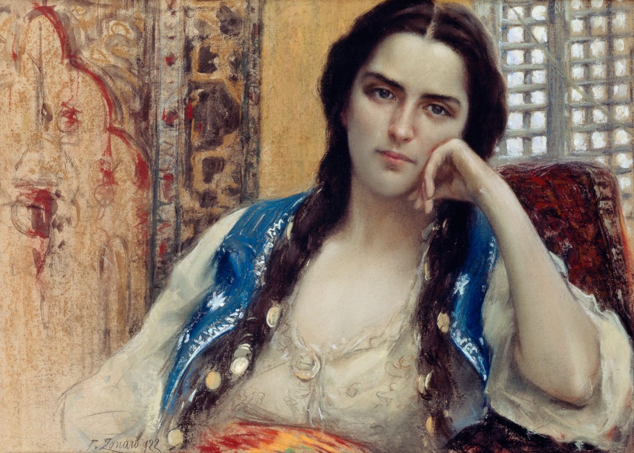 kızım Mafalda by Fausto Zonaro