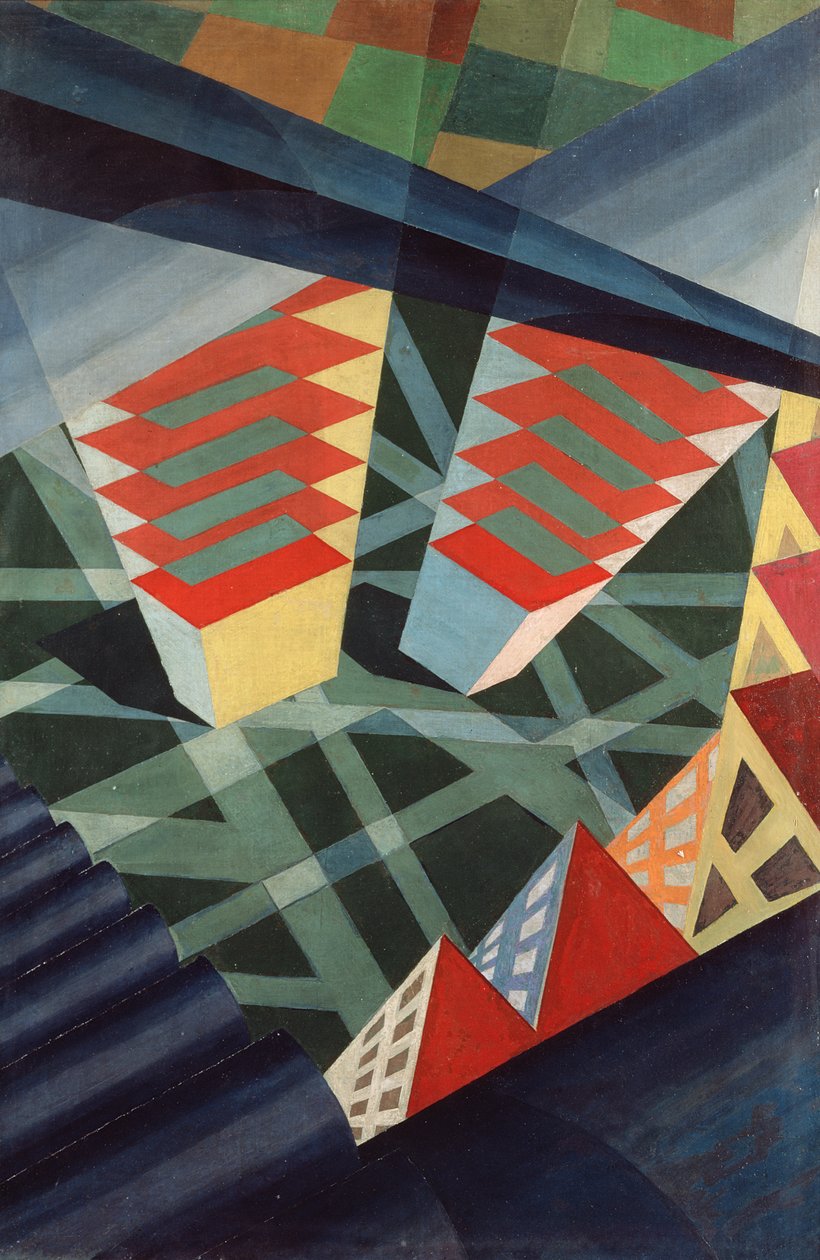 Uçuşta Perspektifler, c.1926 by Fedele Azari