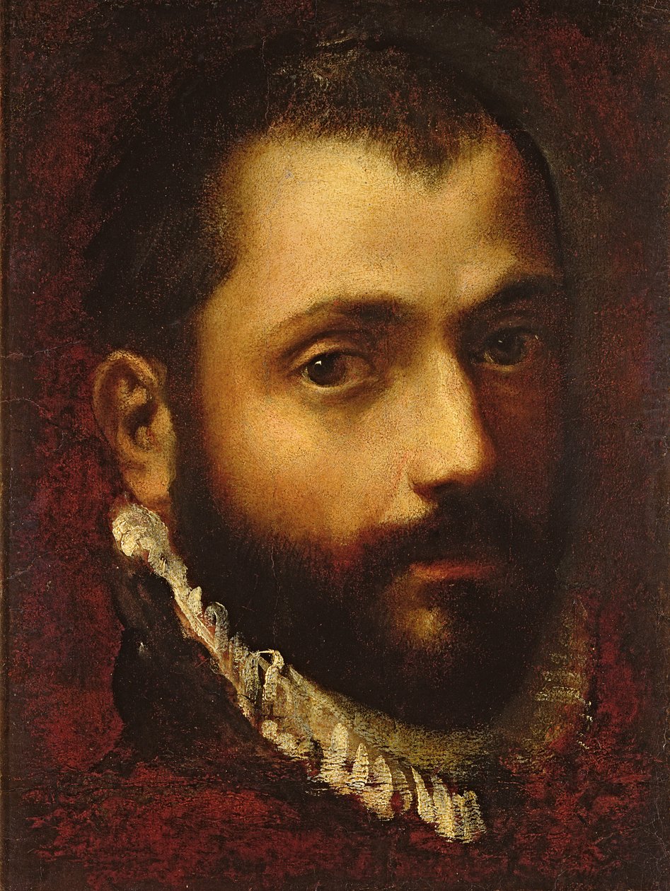 ಸ್ವಯಂ ಭಾವಚಿತ್ರ, 1570-75 ಟರ್ಕ್ by Federico Barocci