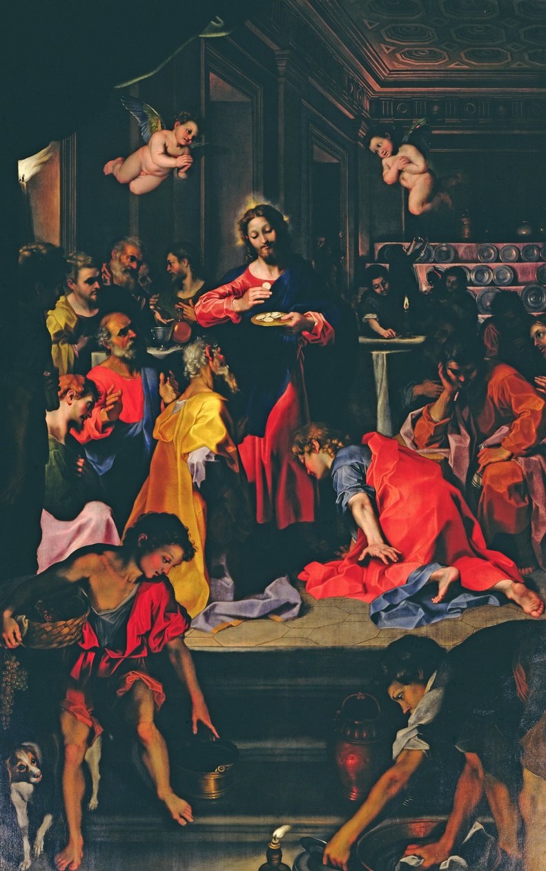 Son Akşam Yemeği (altarpiece) by Federico Barocci