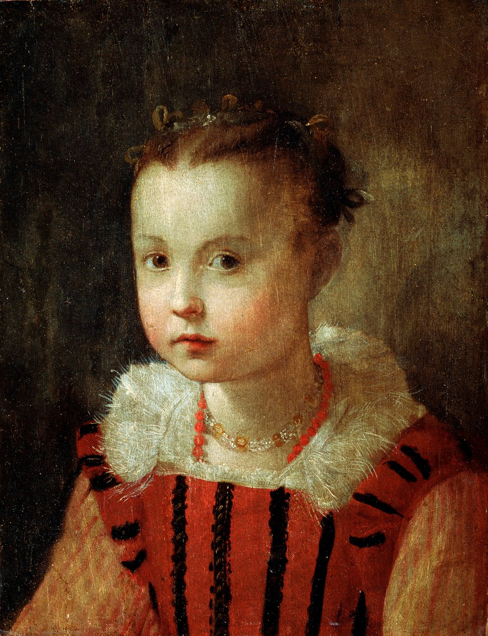 Bir Kızın Portresi, 16. veya 17. yüzyılın başları by Federico Barocci