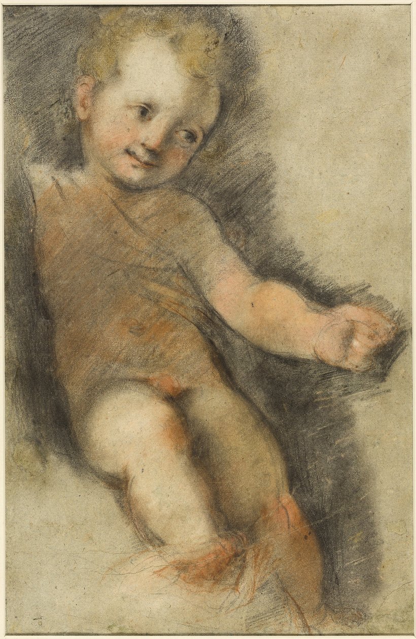 Mesih Çocuk: Madonna di San Giovanni için çalışma by Federico Fiori Barocci or Baroccio