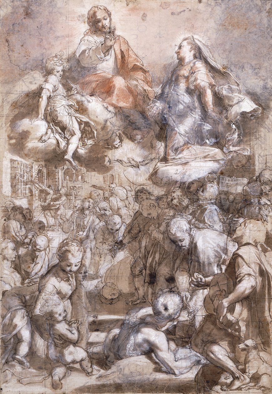Madonna del Popolo, by Federico Fiori Barocci or Baroccio