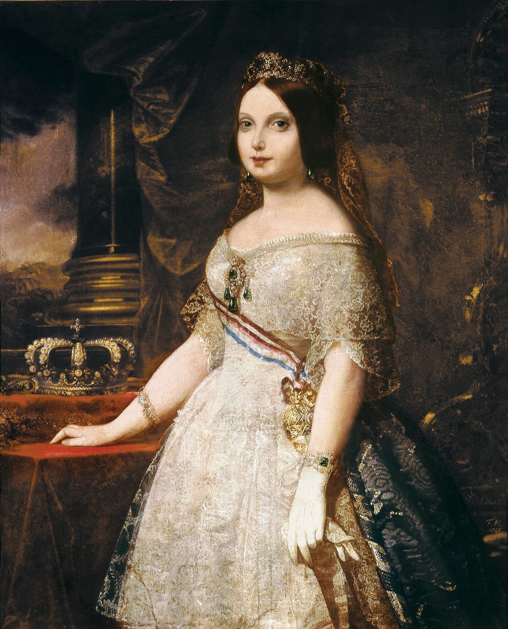 İspanya Kraliçesi Isabella II (Bourbon