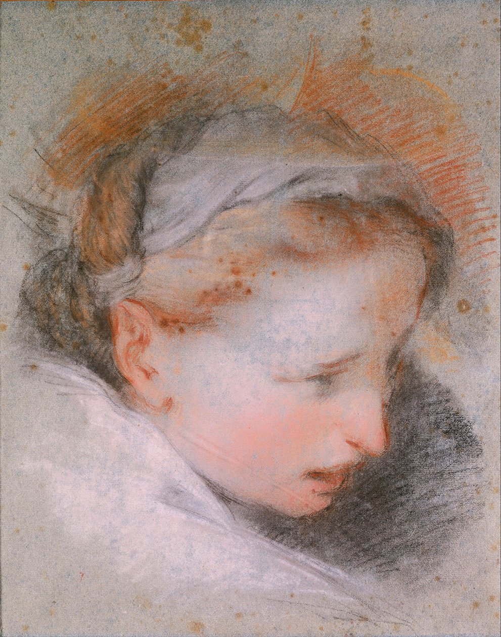 Kadın Başı, 1568-1569 by Federigo Barocci