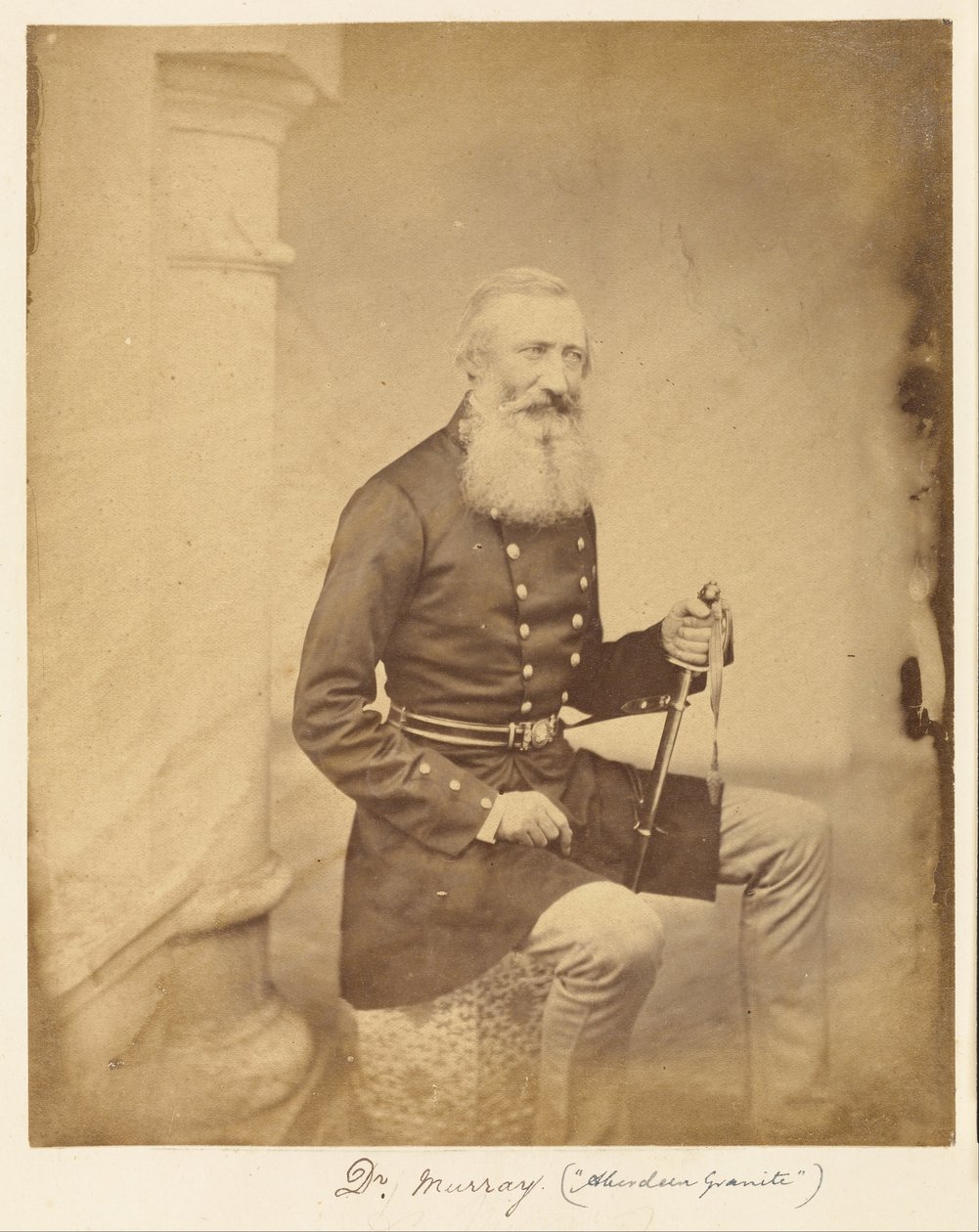 Dr. Murray (Aberdeen Granit) by Felice Beato