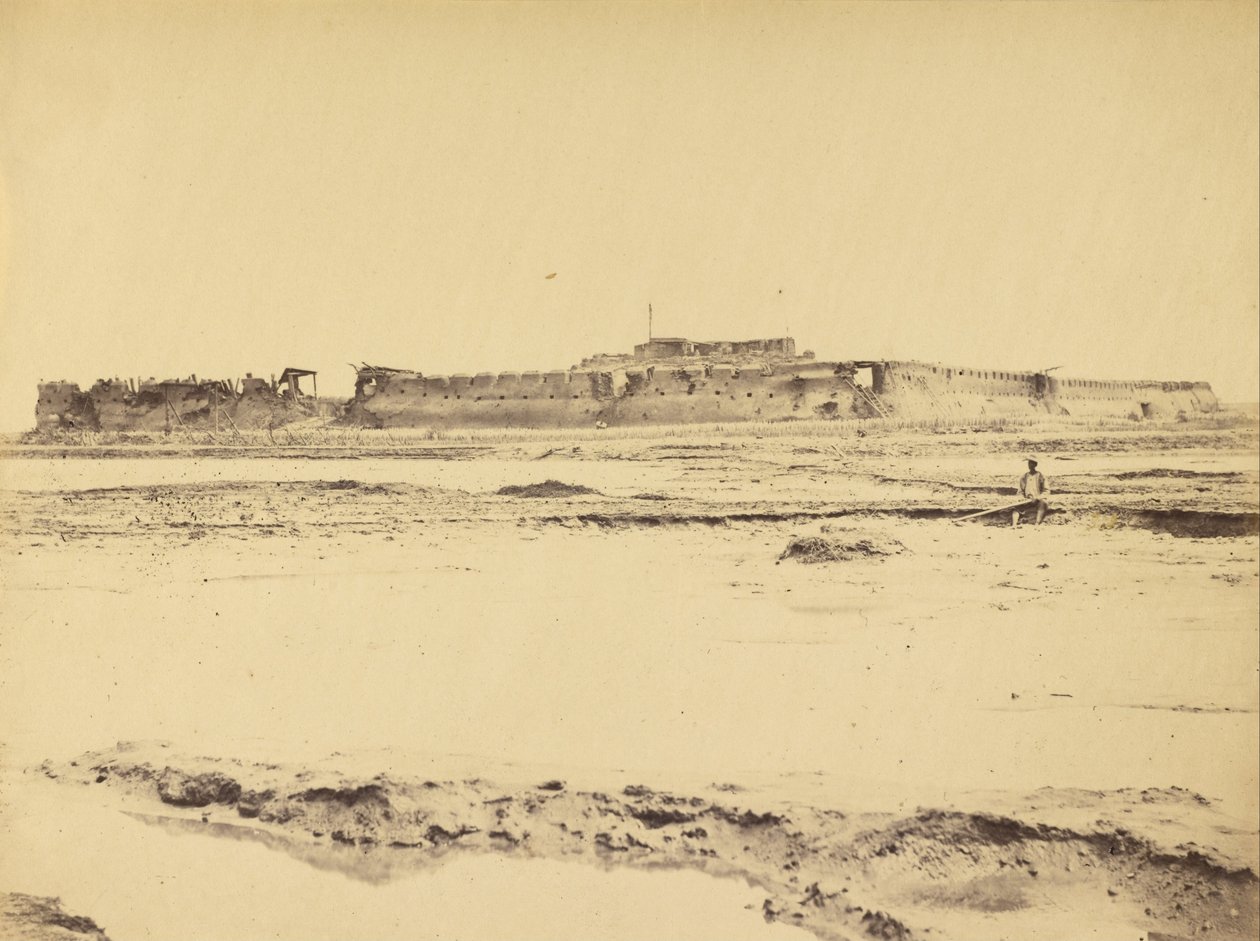 İngiliz ve Fransız Girişini Gösteren Kuzey Fort Peiko Nehri
