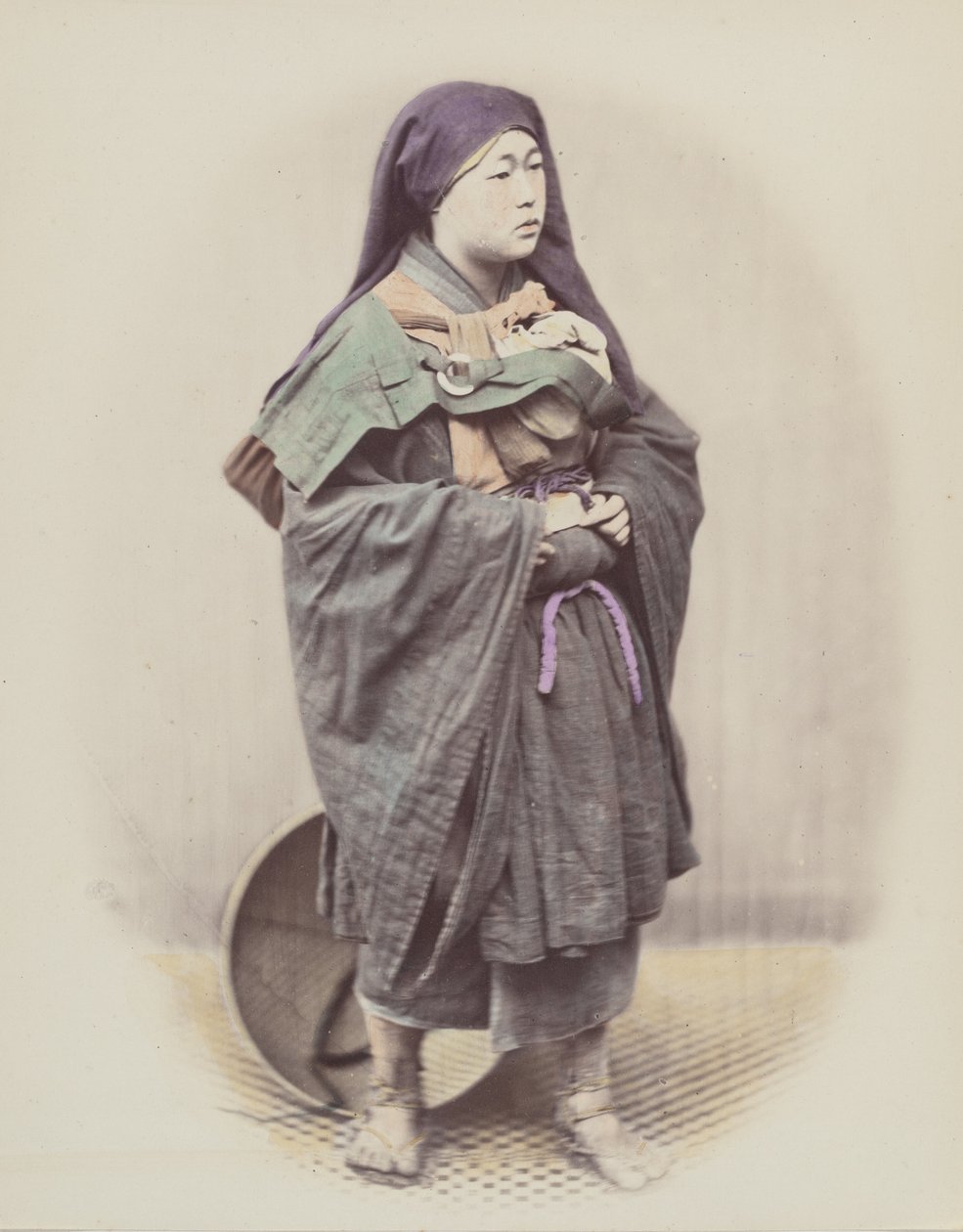 Dilenci Rahibe, 1868 by Felice Beato