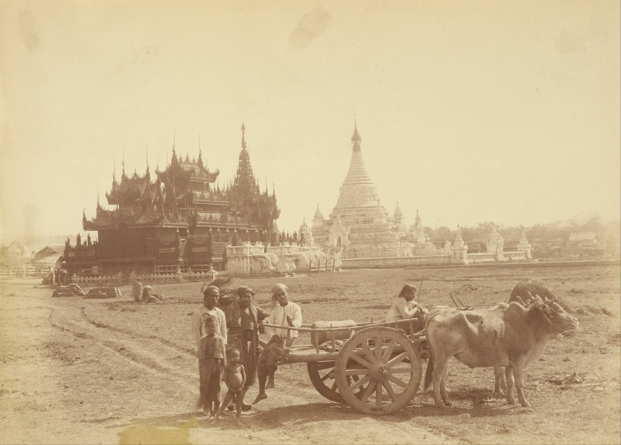 Pagoda ve Kyaung, Kral Thibaw Min