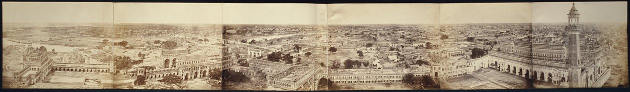Lucknow Panoraması, Kaiser Bagh Sarayı