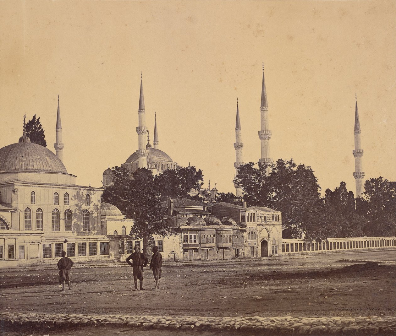 Sultan Ahmed Camii by Felice Beato
