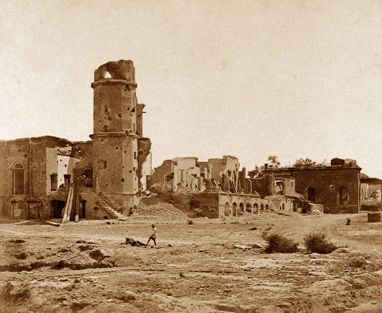 Redan'dan alınan ikametgah by Felice Beato