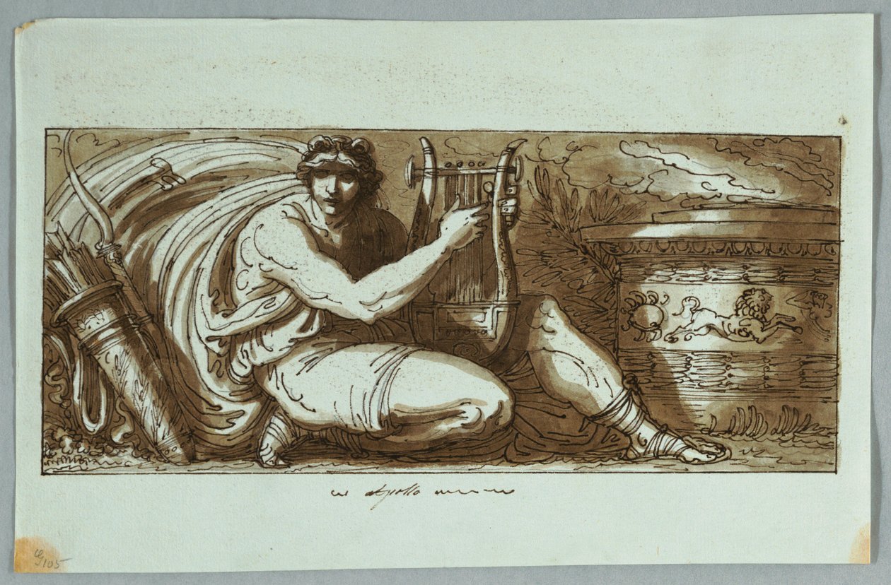 Apollon by Felice Giani