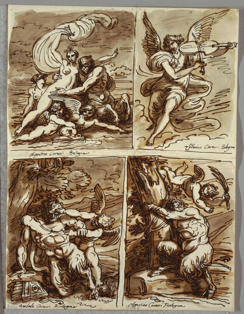 Glauco ve Scylla, Agostino Carracci