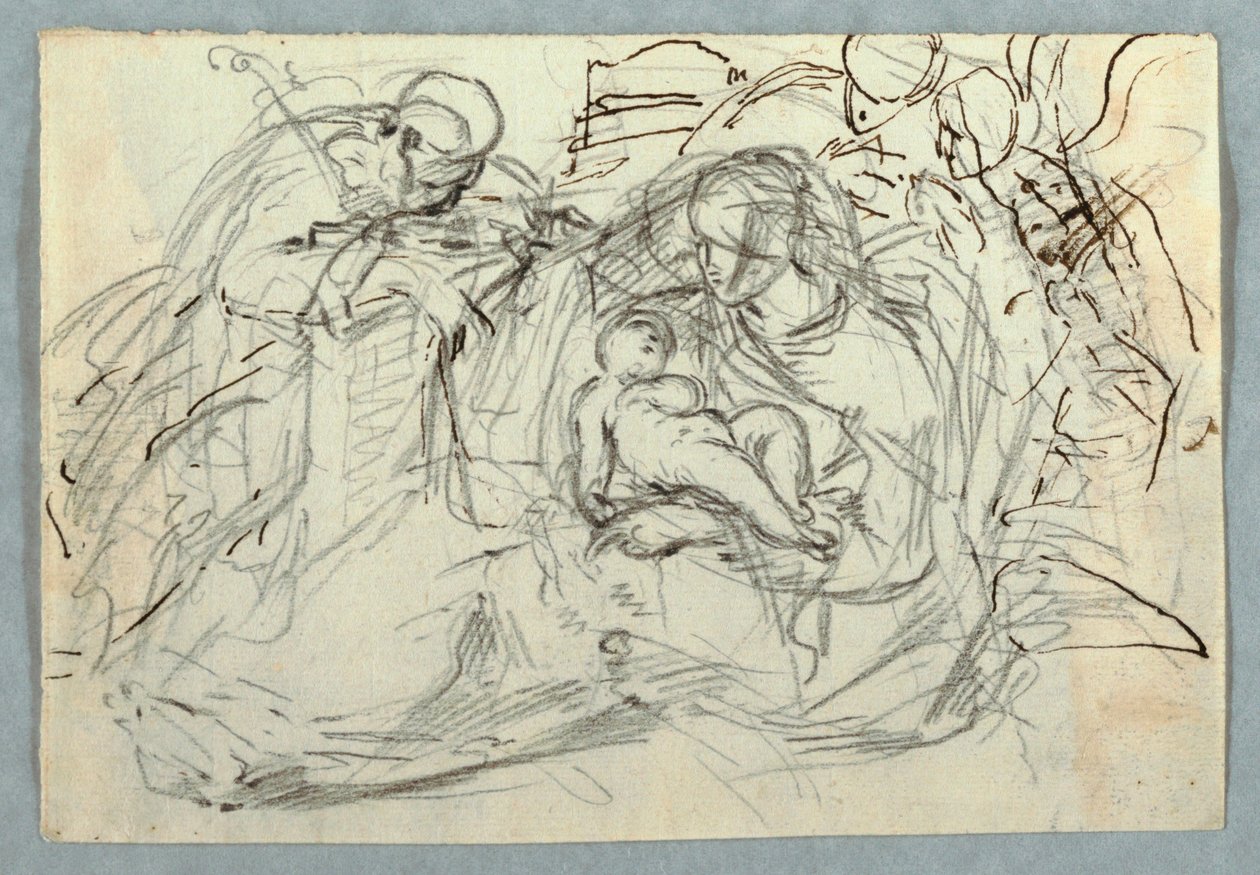 kutsal Aile by Felice Giani