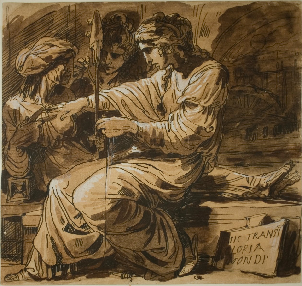 Üç Kader by Felice Giani