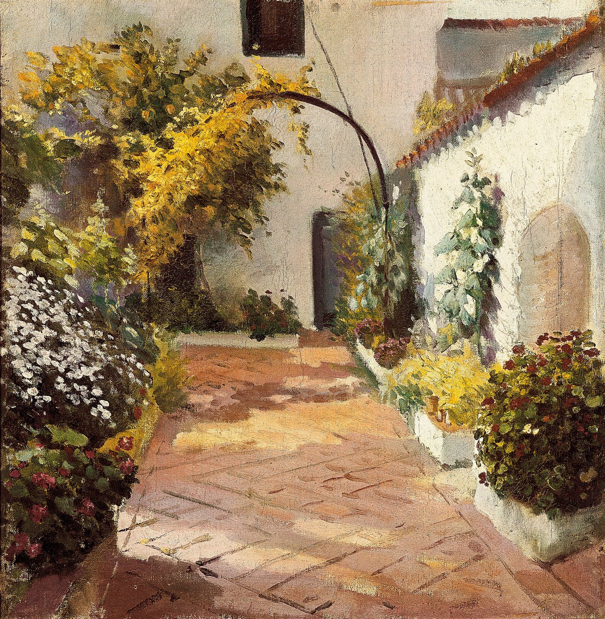 Patio de monjas (Manastır avlusu). İspanya