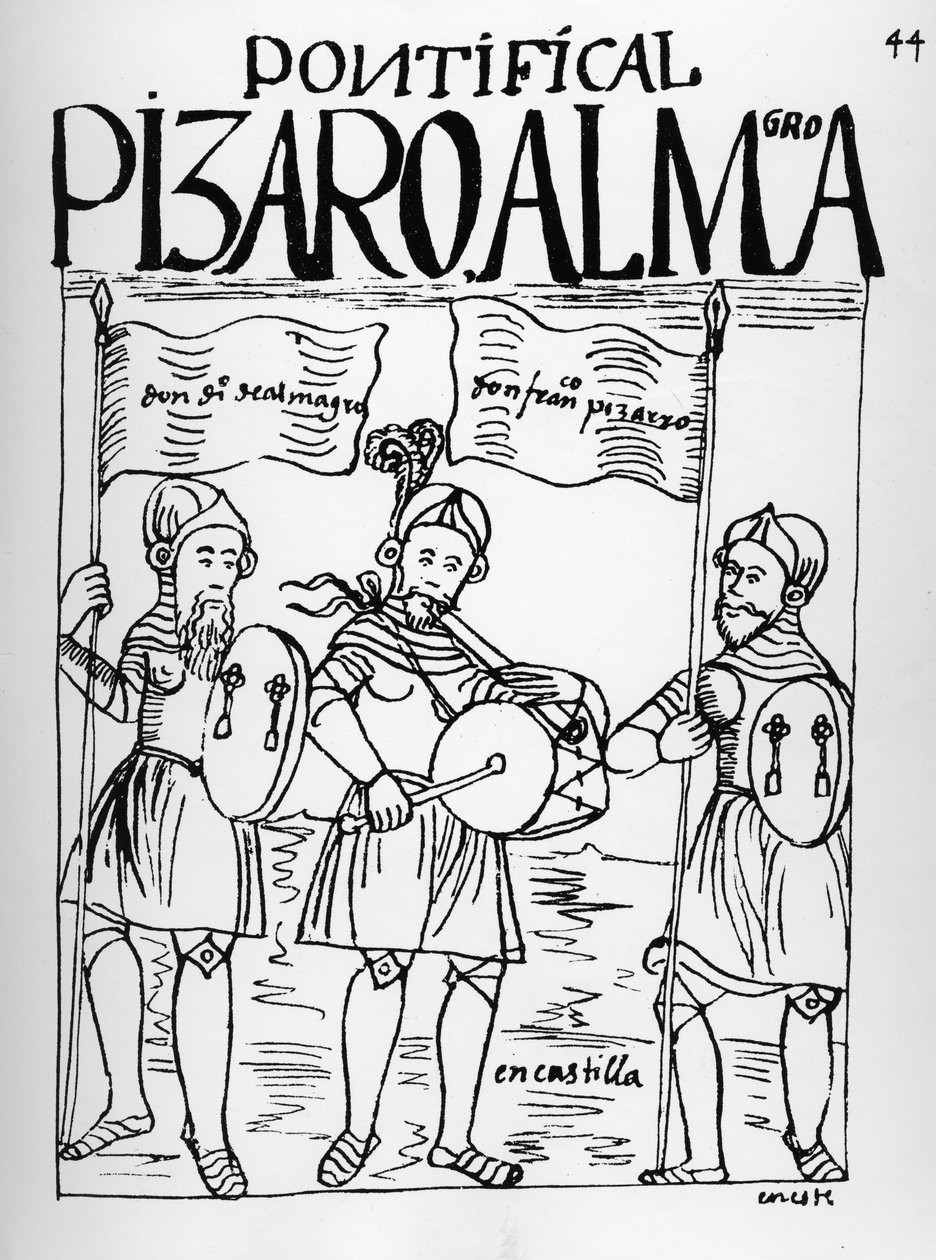 Diego de Almagro ve Francisco Pizarro Kastilya