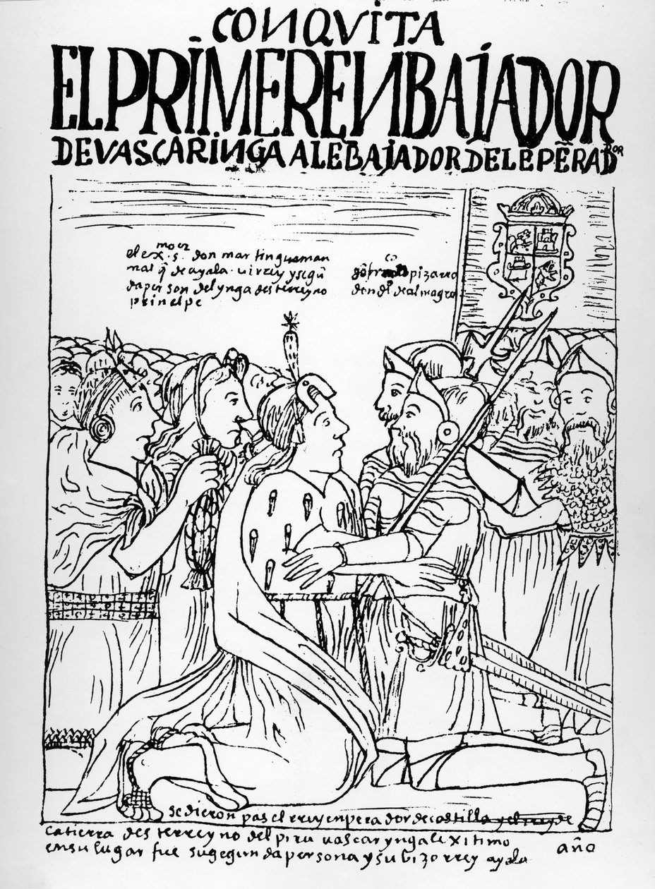 Martin de Ayala, Francisco Pizarro ve Diego de Almagro