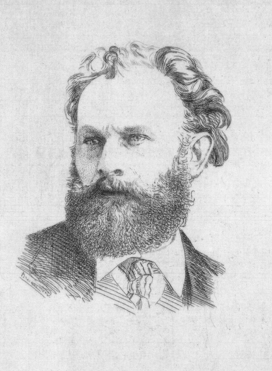  Portrait de Manetn by Felix Bracquemond