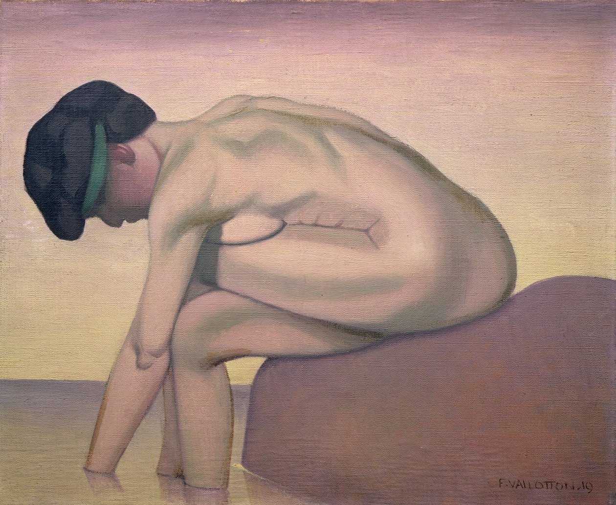 Banyocu, 1919 by Felix Edouard Vallotton