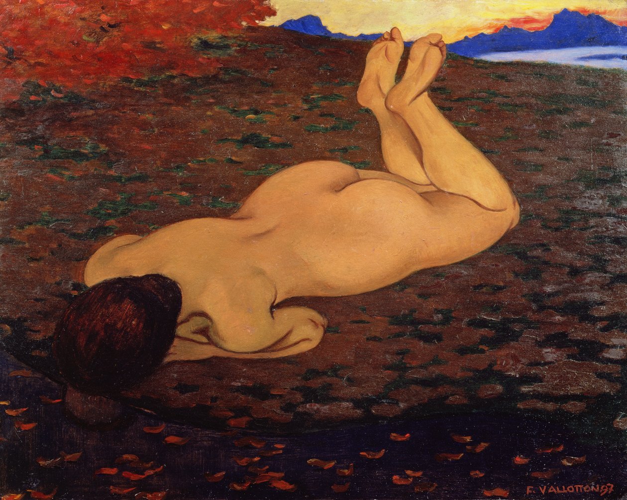 ಮೂಲ, 1897 ಟರ್ಕ್ by Felix Edouard Vallotton