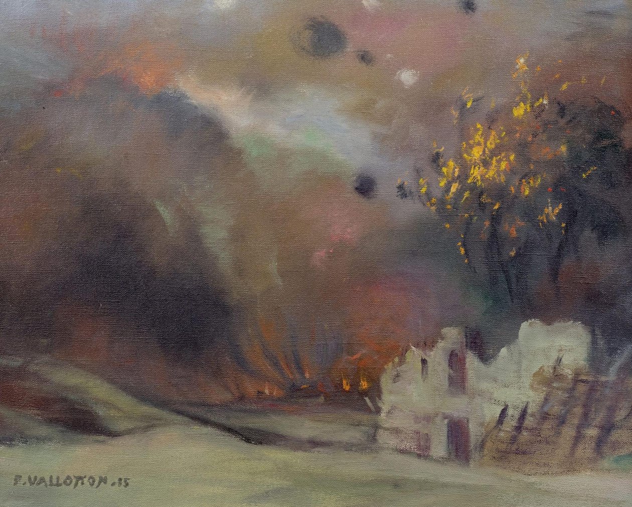 War, 1915  by Felix Edouard Vallotton