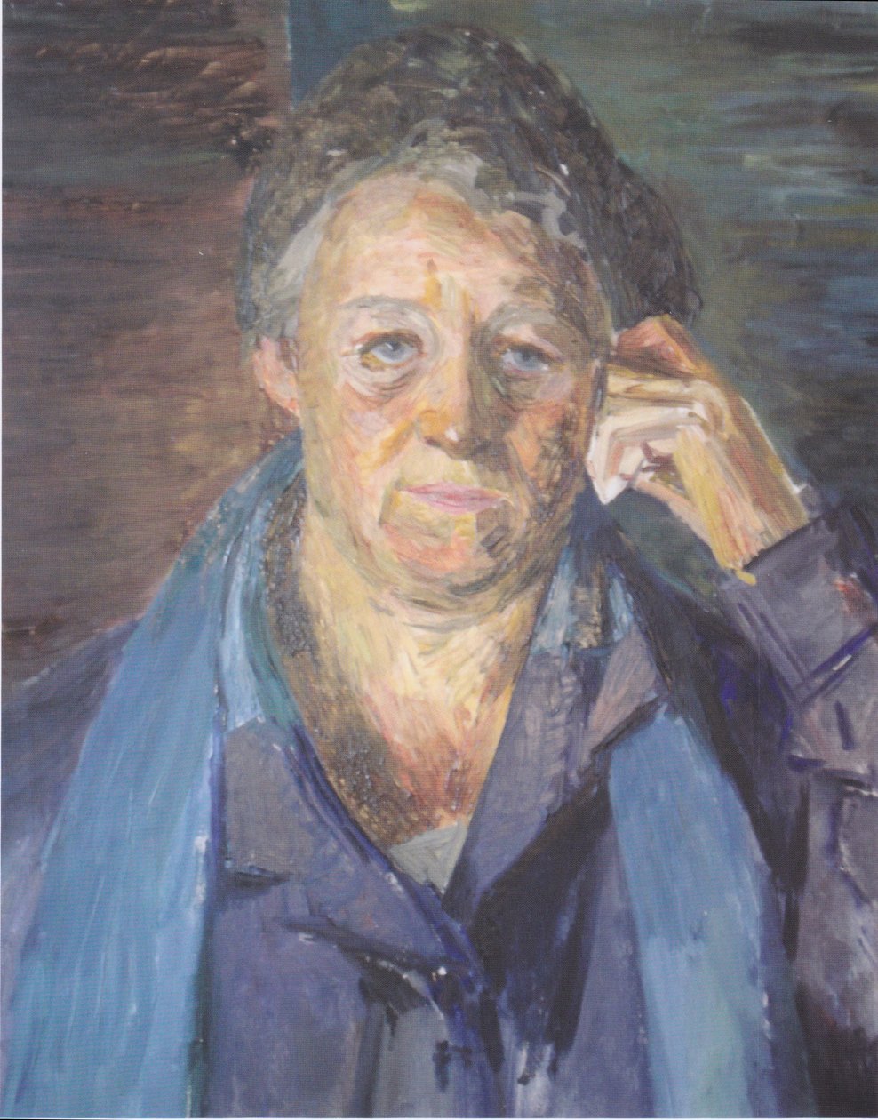 Yaşlı Bir Kadının Portresi Hermine Ilming by Felix Esterl