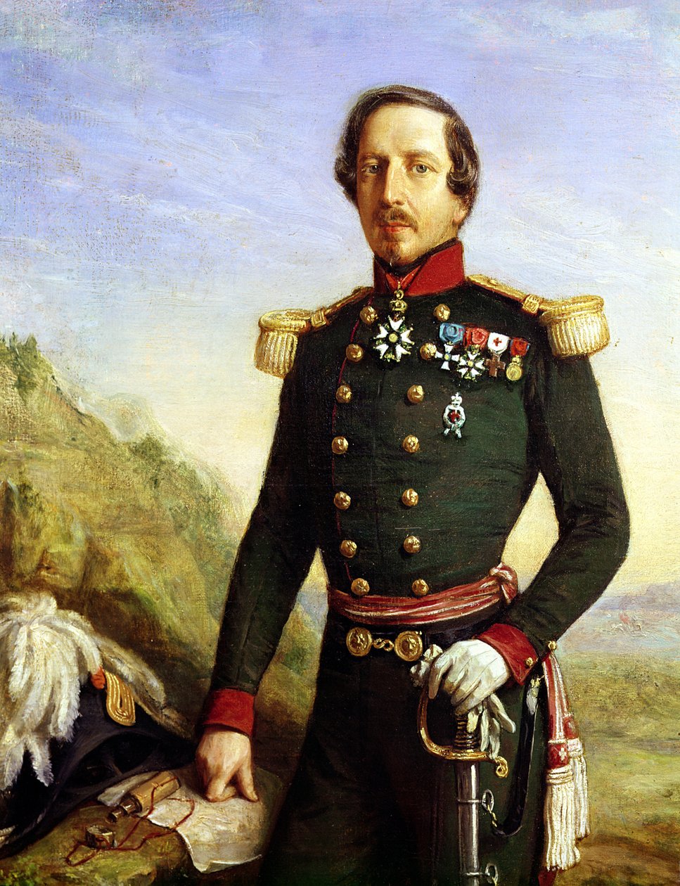 Napolyon III (1808-73) 1852 Portresi (detay) by Felix Francois Barthelemy Genaille