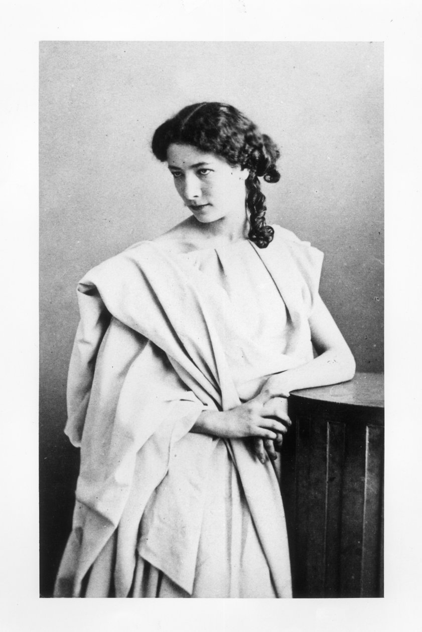 Sarah Bernhardt (1844-1923) in the role of Junie in 