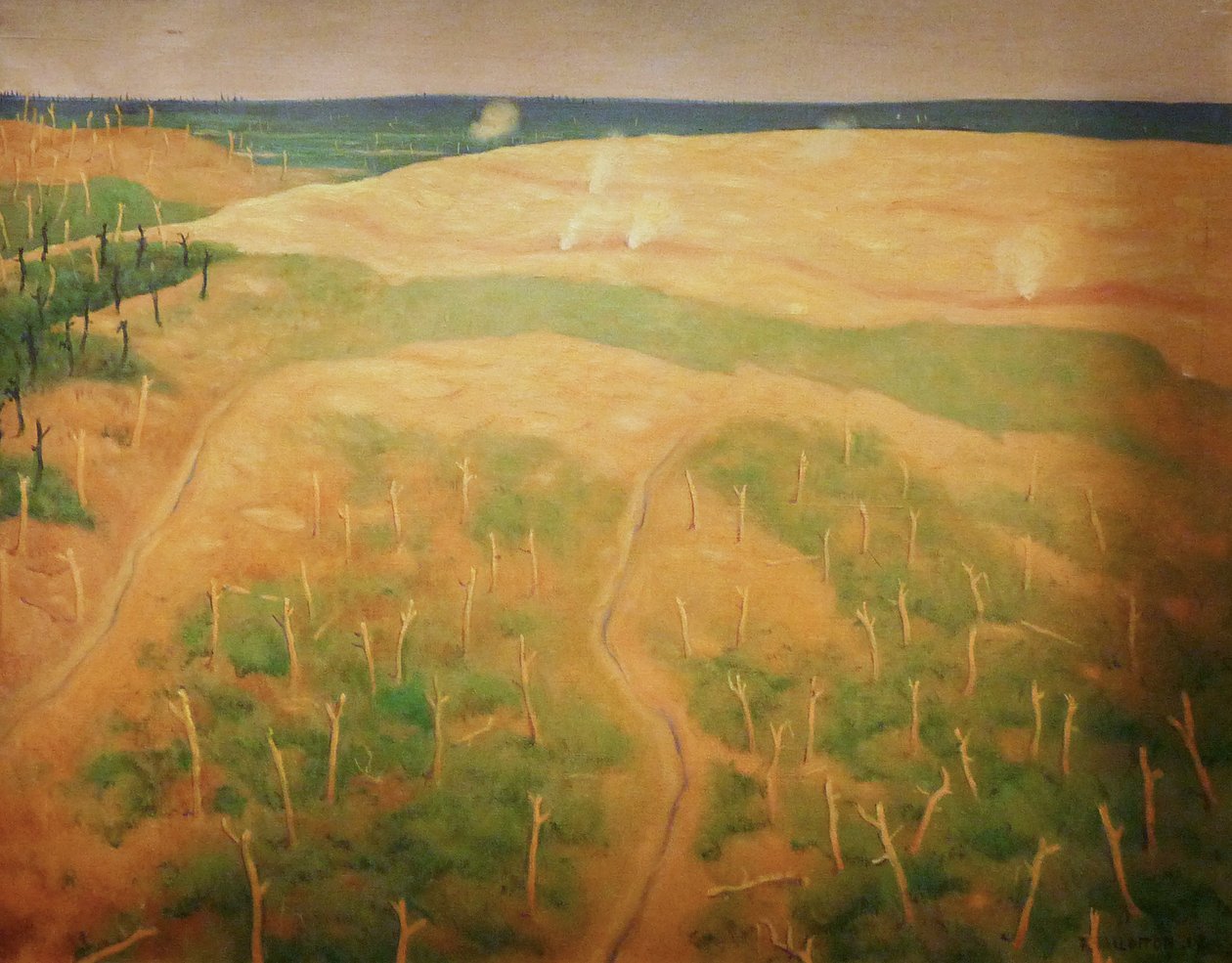 Alman tel çekimi, Bolenten bölgesi by Felix Edouard Vallotton