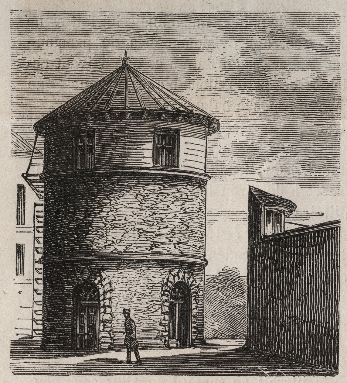 Paris - Petite Roquette hapishanesi (kadınlar ve ergenler için hapishane) - by Felix (after) Thorigny