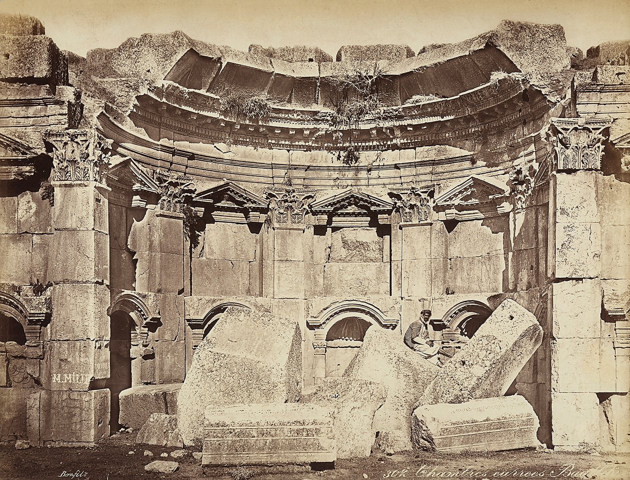 Heliopolis veya Baalbek, antik Suriye şehri, şimdi Lübnan