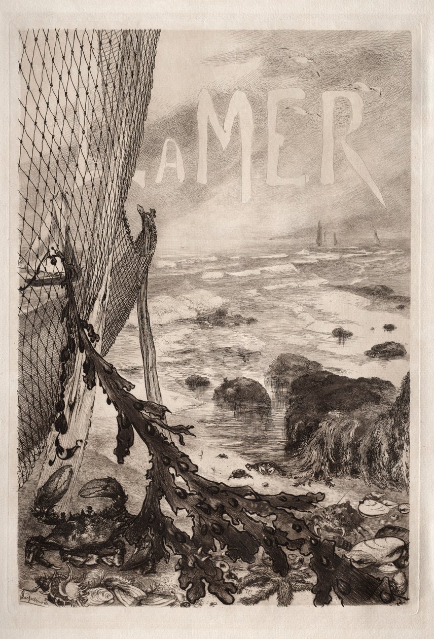 Deniz, 1905. by Felix Bracquemond