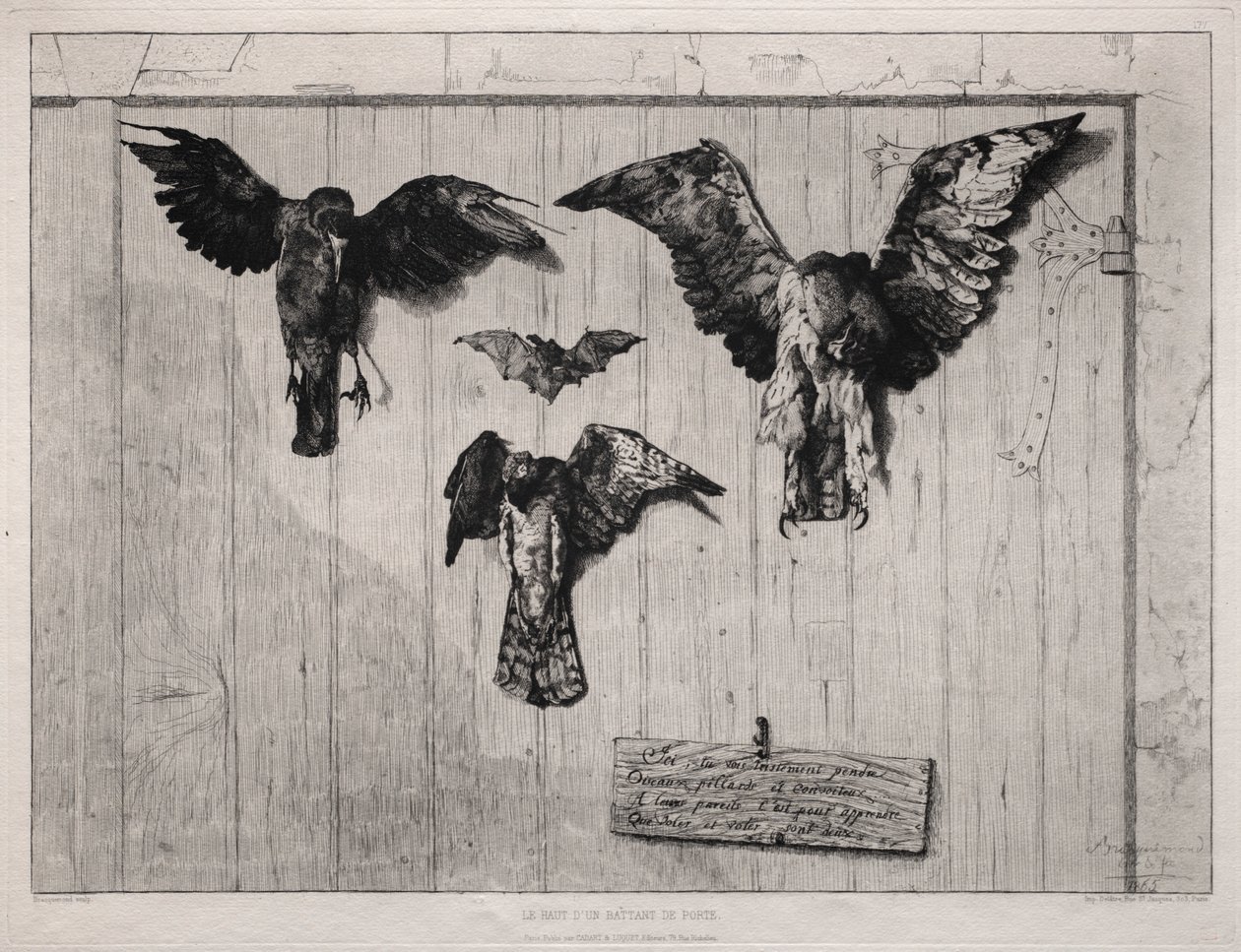 Salıncak Kapının Üstü, 1852, 1865