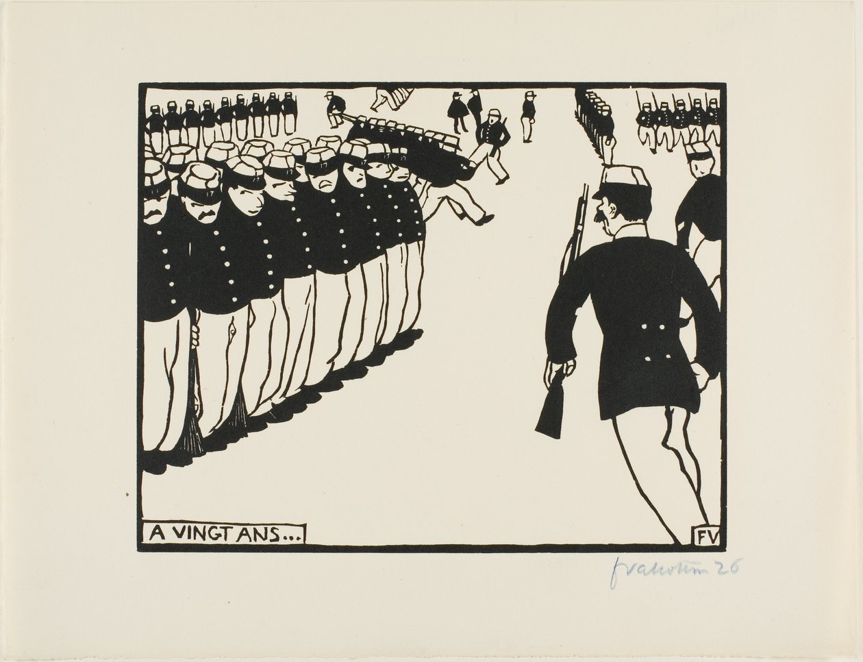 Yirmi Yaşında... by Felix Edouard Vallotton
