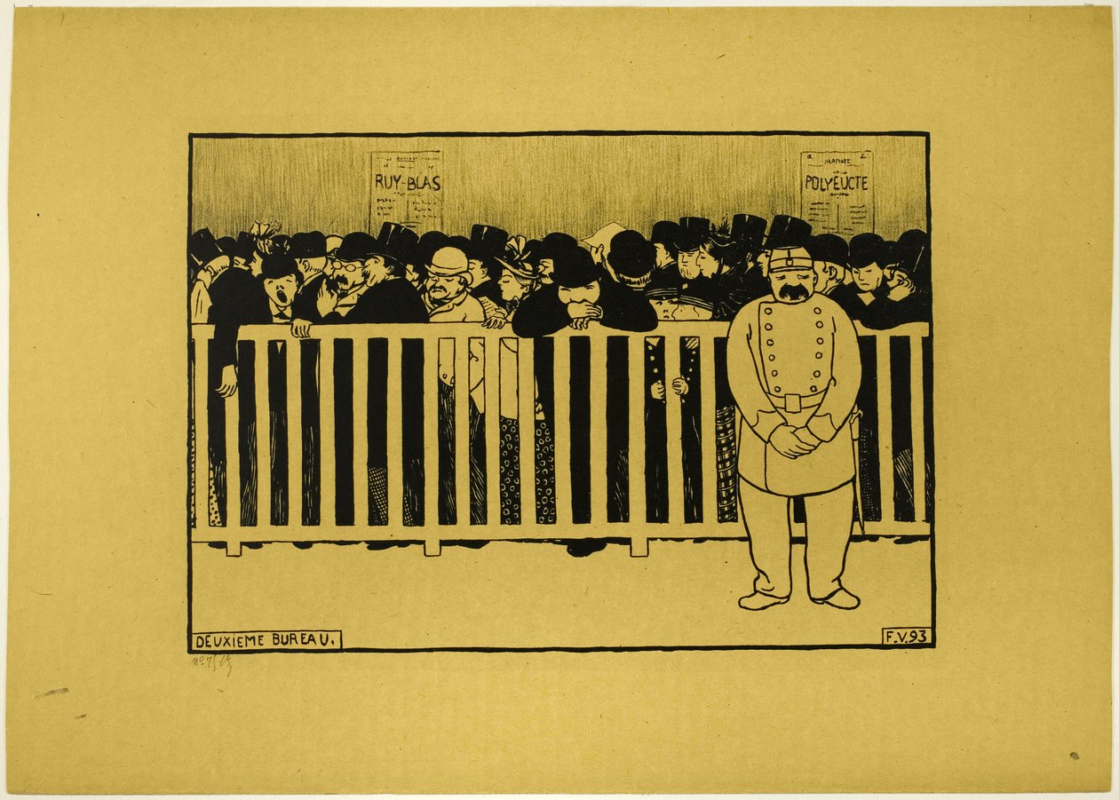Gişe by Felix Edouard Vallotton