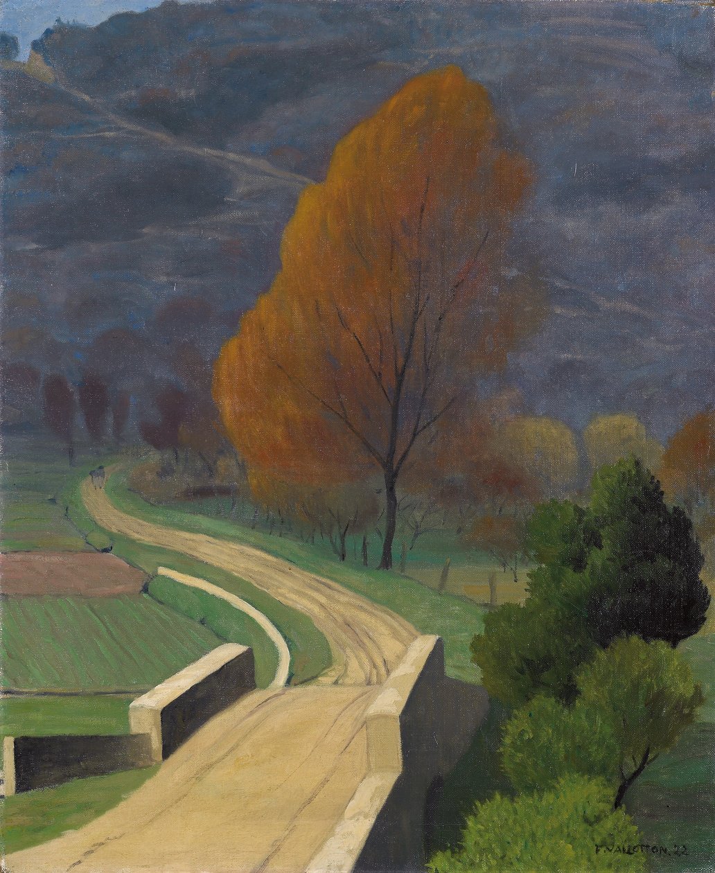 Beal Üzerindeki Köprü, 1922 by Felix Edouard Vallotton
